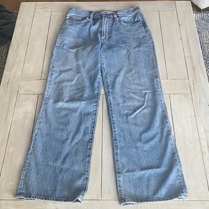 Denim Forum Aritzia Farrah High Rise Wide Leg Jeans Size 27